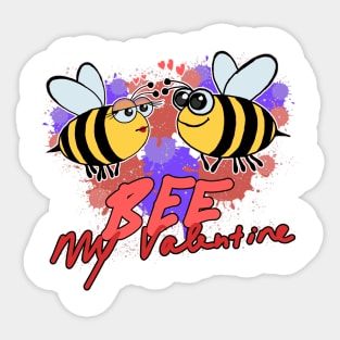 Bee mine Sticker